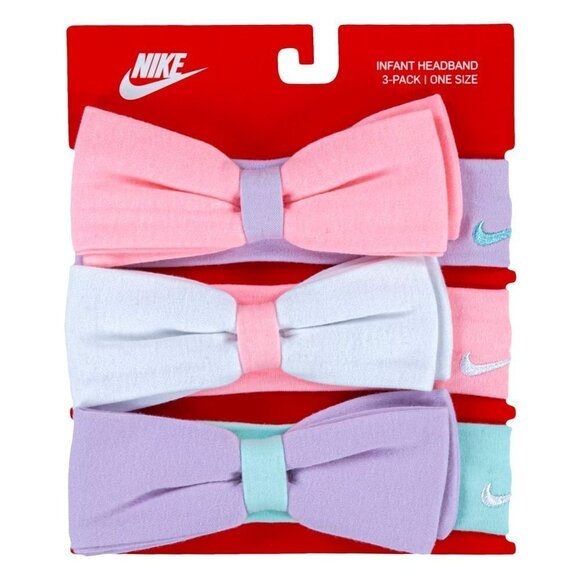 Nike Other - Nike Baby Girls Bow Headband 3 Pack